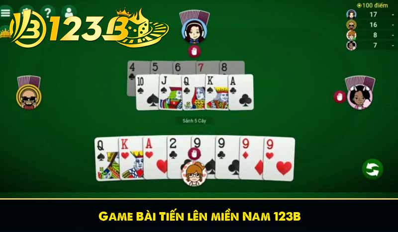 game bài tiến lên miền nam 123b