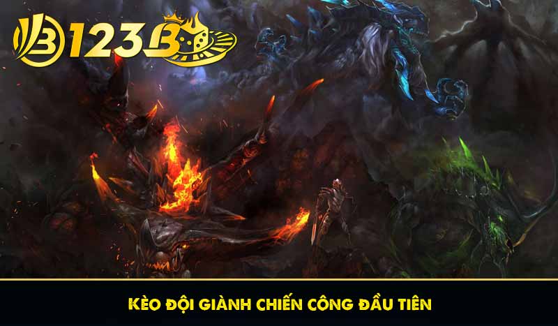 Kèo đội giành chiến công đầu tiên