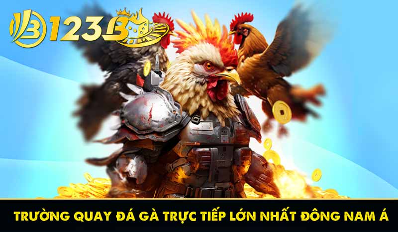 trường quay đá gà trực tiếp lớn nhất đông nam á